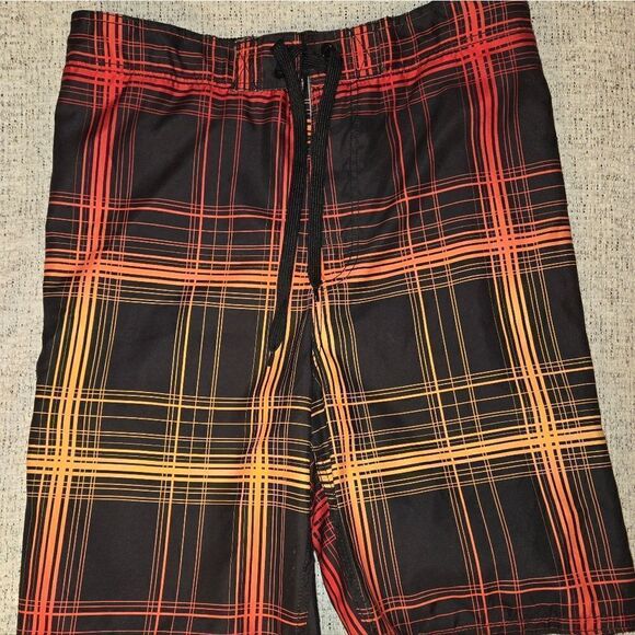 OP Red and Yellow Board Shorts Vibrant Swimwear - Picture 9 of 9